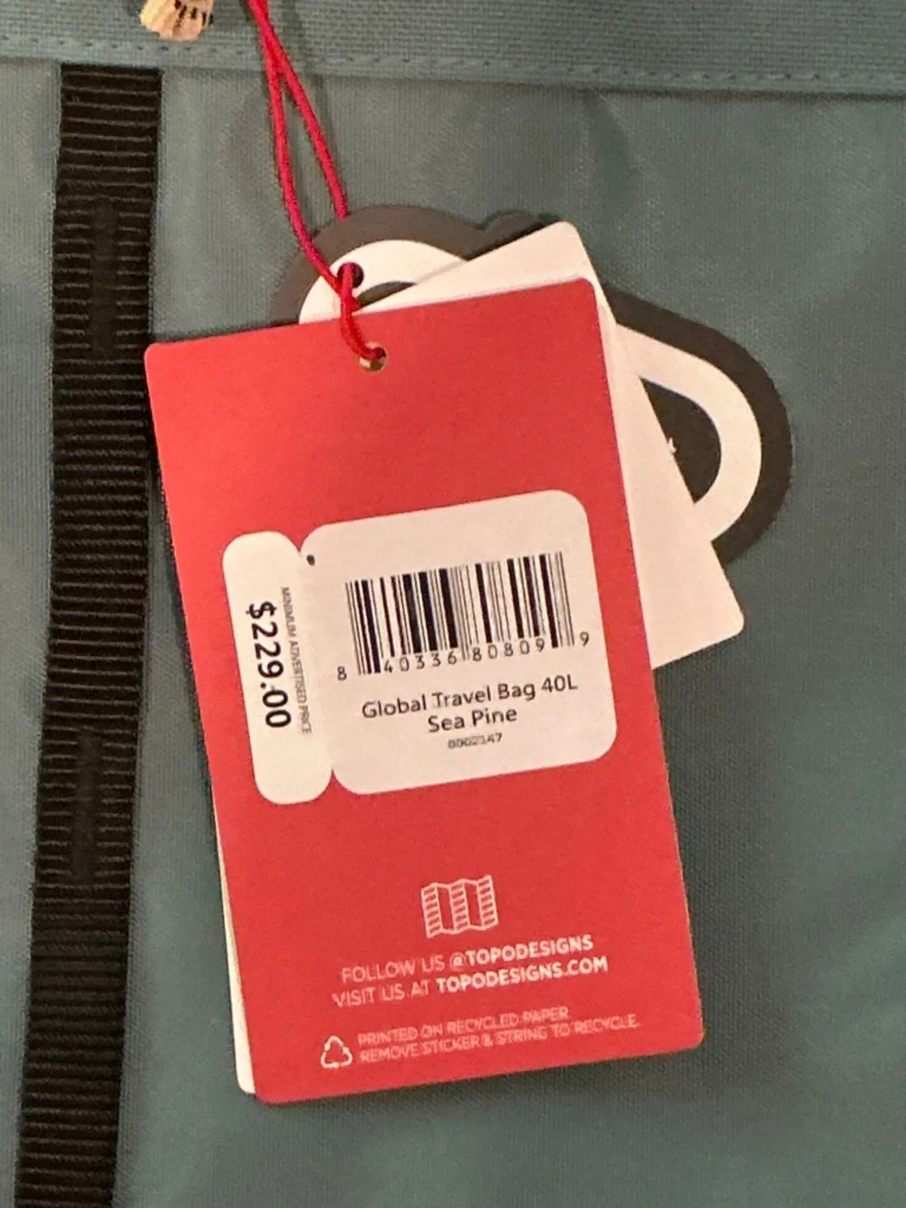 Topo Design - Global Travel Bag 40L -2 available